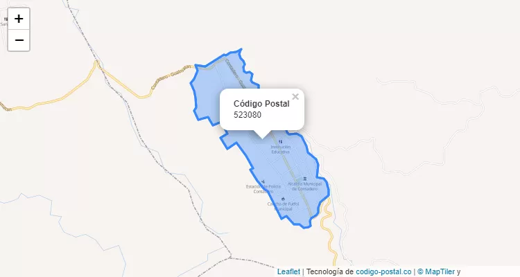 Código Postal Vereda Yaez, Contadero