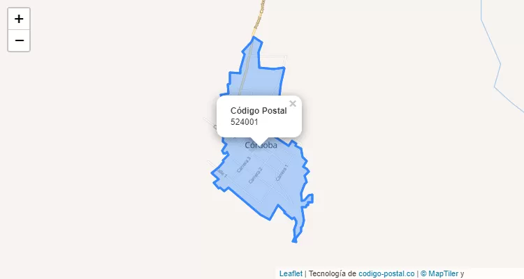 Código Postal 524001 en Colombia