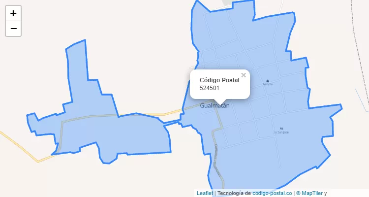 Código Postal 524501 en Colombia