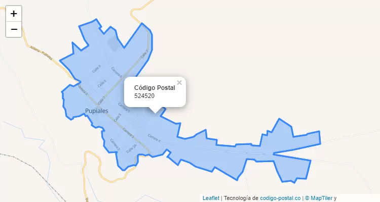 Código Postal 524520 en Colombia