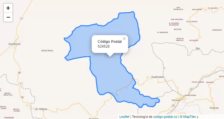 Código Postal Vereda Guacha, Pupiales