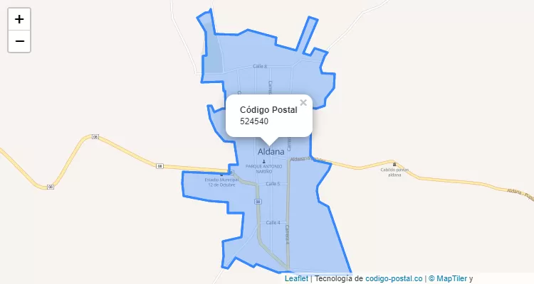 Código Postal 524540 en Colombia