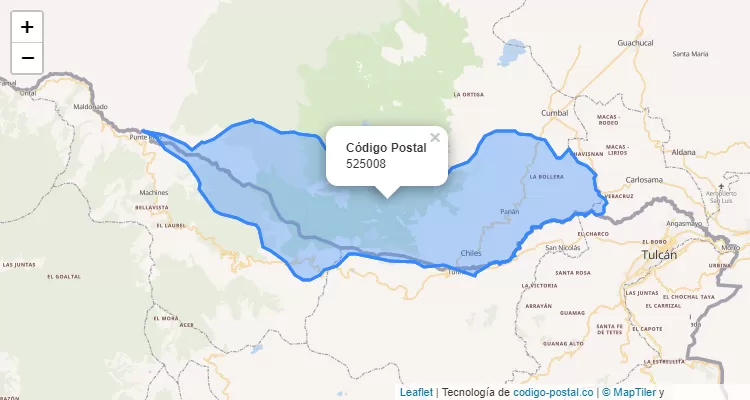 525008 ZIP Code in Colombia