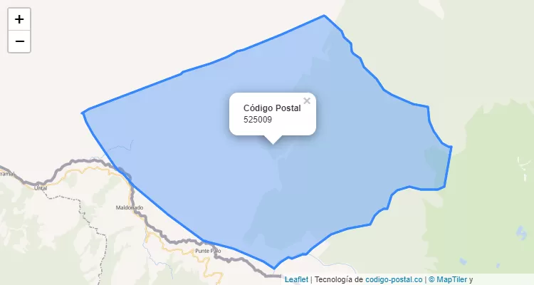 Código Postal 525009 en Colombia