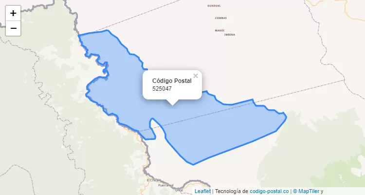 Código Postal 525047 en Colombia