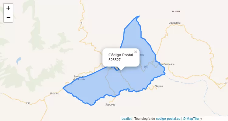Código Postal Vereda Igua, Túquerres
