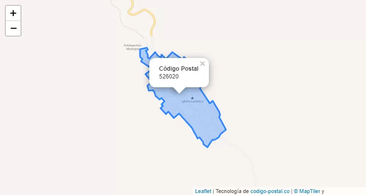 Código Postal 526020 en Colombia