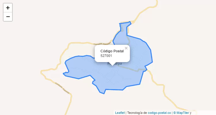 527001 ZIP Code in Colombia