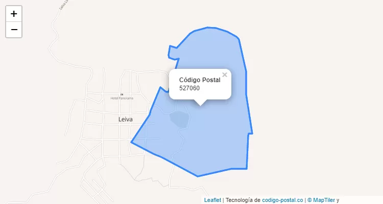 Código Postal 527060 en Colombia