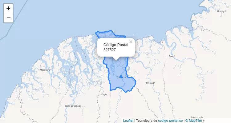 Código Postal 527527 en Colombia