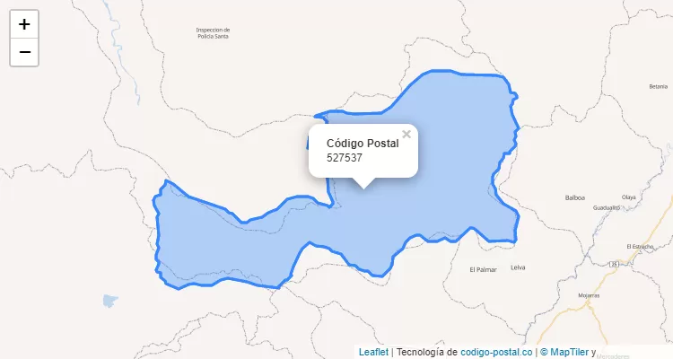 Código Postal 527537 en Colombia