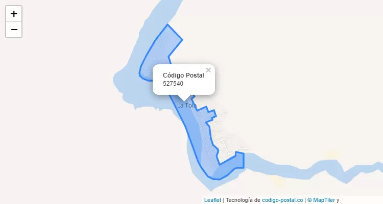 Código Postal 527540 en Colombia