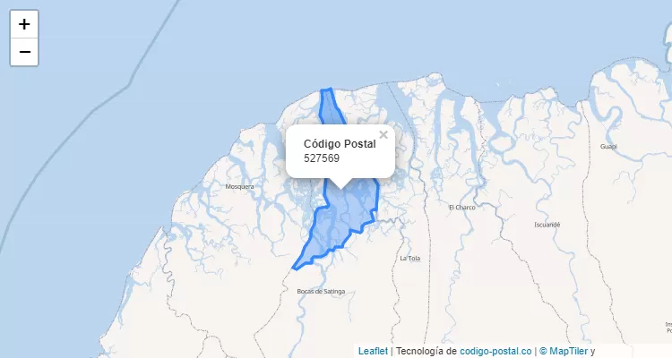 Código Postal 527569 en Colombia