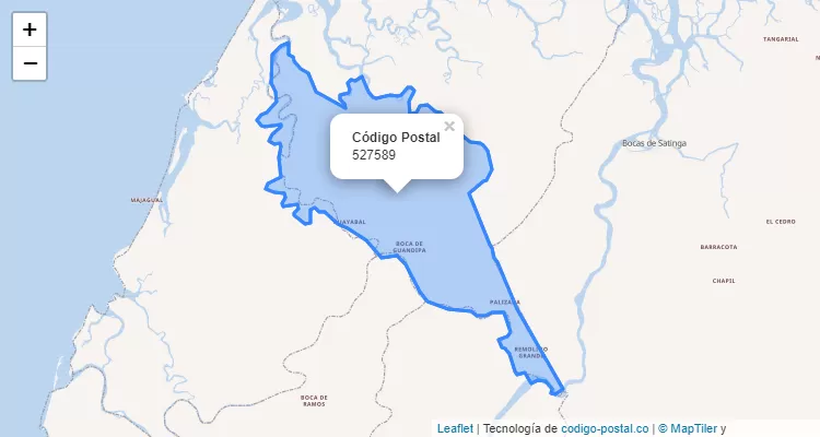 Código Postal 527589 en Colombia