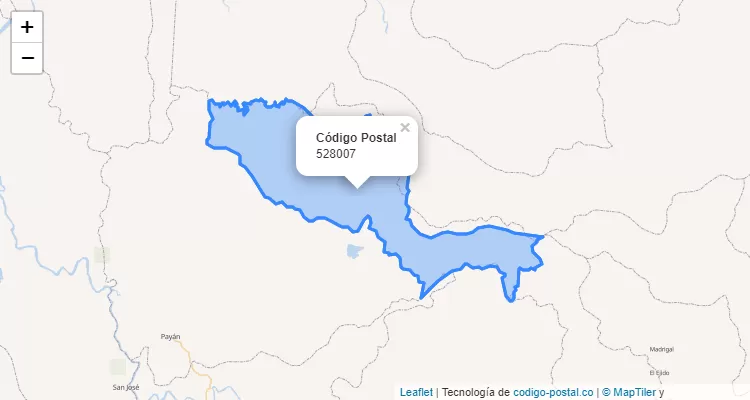 Código Postal 528007 en Colombia