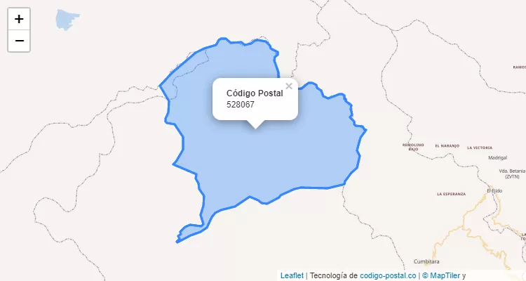 Código Postal 528067 en Colombia
