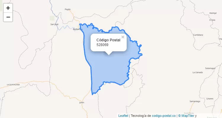 Código Postal 528069 en Colombia