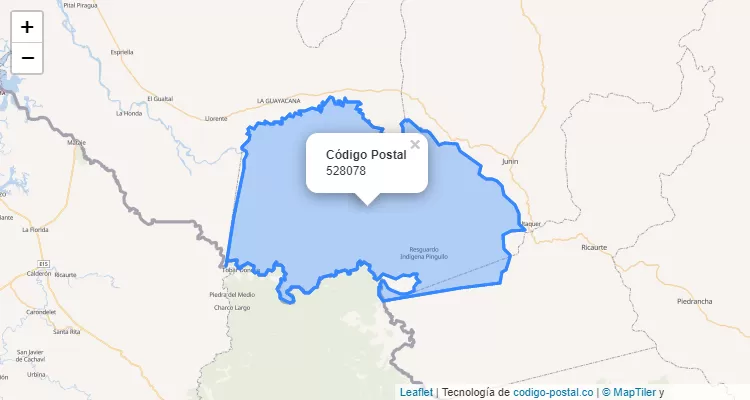 Código Postal 528078 en Colombia