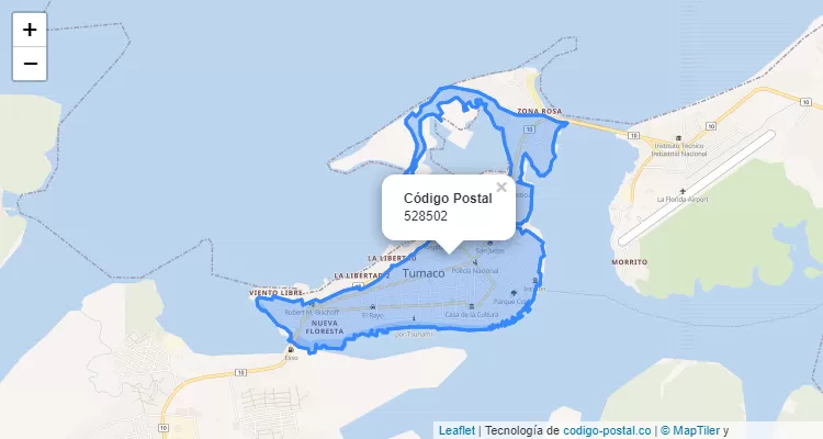 Código Postal 528502 en Colombia