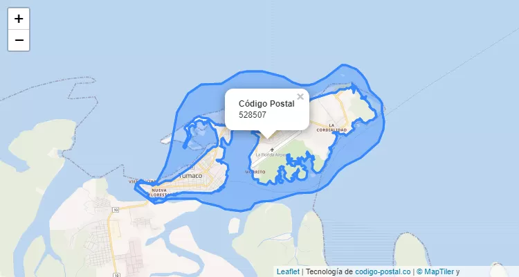 Código Postal 528507 en Colombia