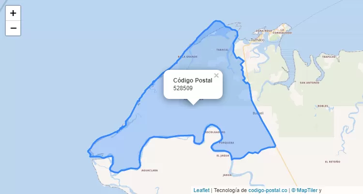 Código Postal 528509 en Colombia