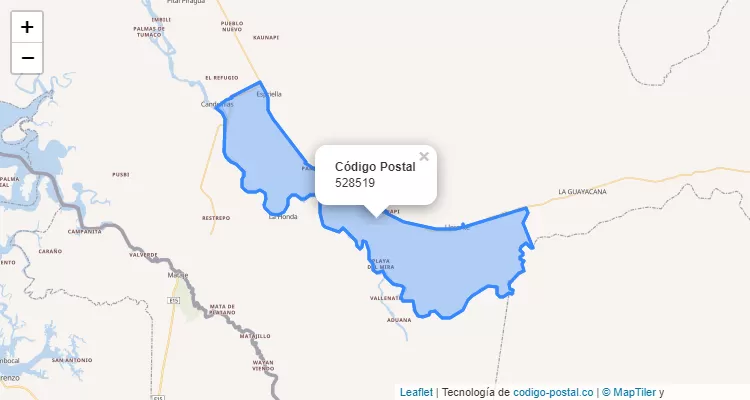 528519 ZIP Code in Colombia