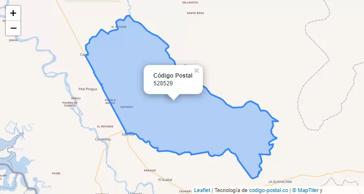 528529 ZIP Code in Colombia