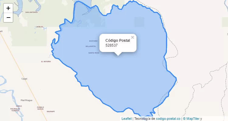 Código Postal 528537 en Colombia