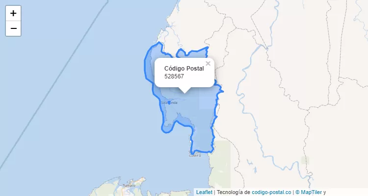 Código Postal 528567 en Colombia