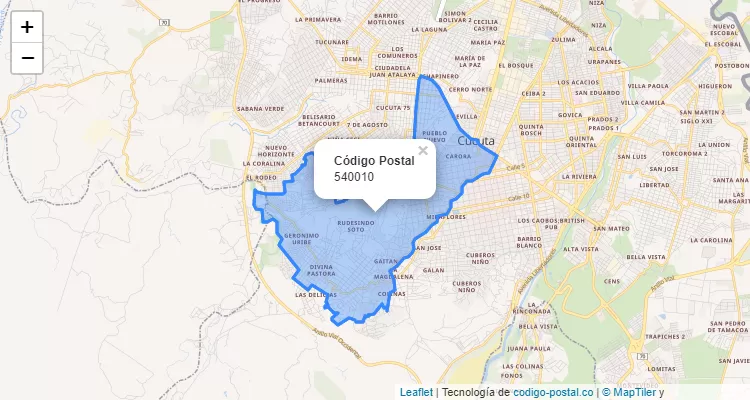 CEP Bairro La Magdalena, Cucuta