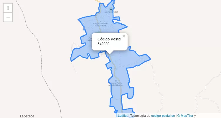 Código Postal Vereda Buenavista, Toledo
