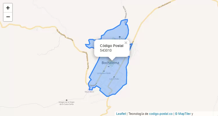 543010 ZIP Code in Colombia