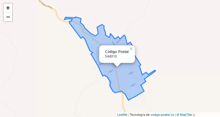 ZIP Code Locality La Esperanza, Cacota