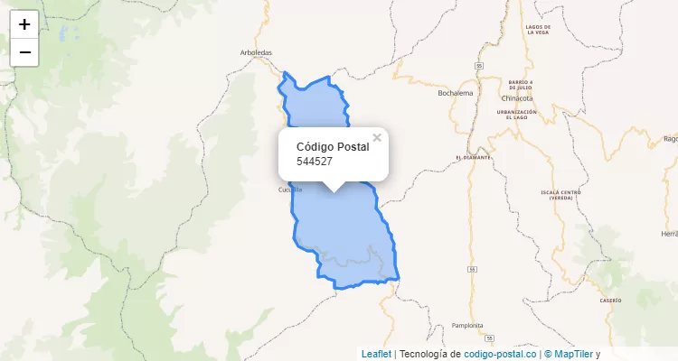 ZIP Code Neighborhood Cimitarigua, Cucutilla