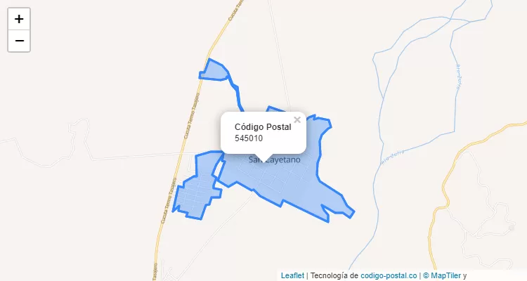 Código Postal 545010 en Colombia