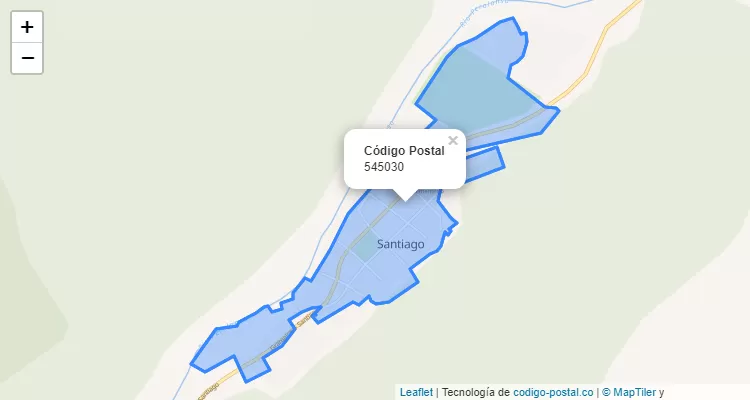 Código Postal 545030 en Colombia