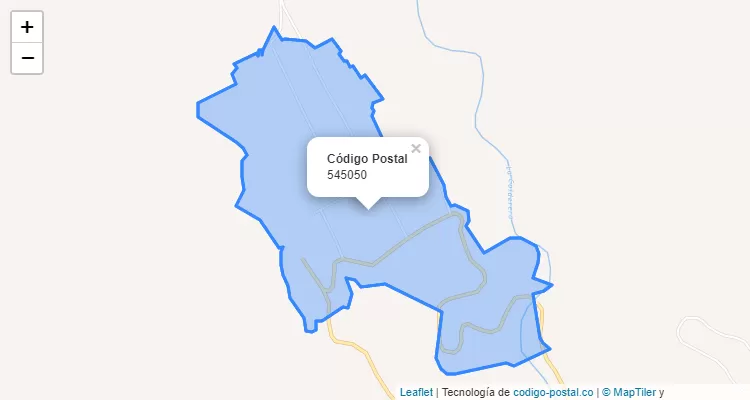 Código Postal 545050 en Colombia