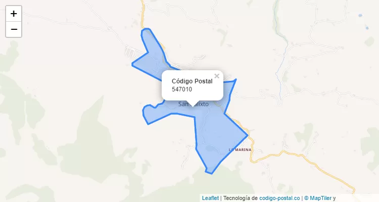 547010 ZIP Code in Colombia