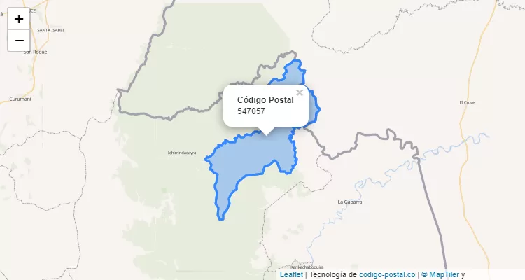 Código Postal 547057 en Colombia