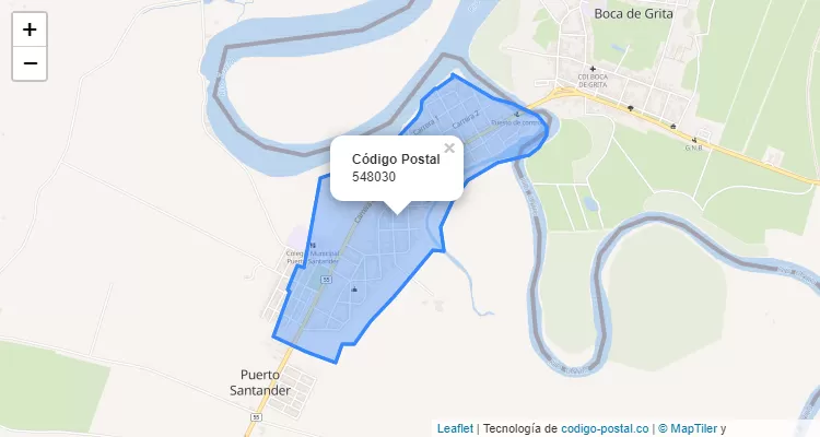 548030 ZIP Code in Colombia