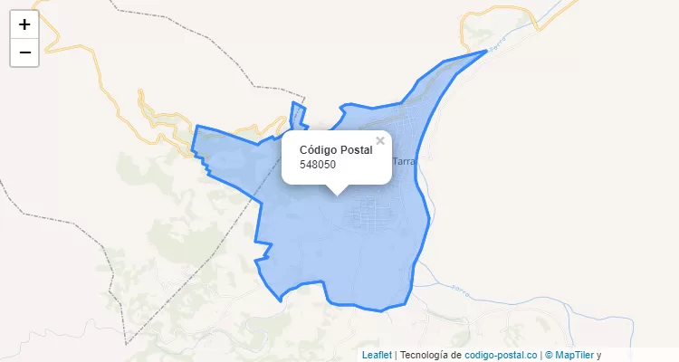548050 ZIP Code in Colombia