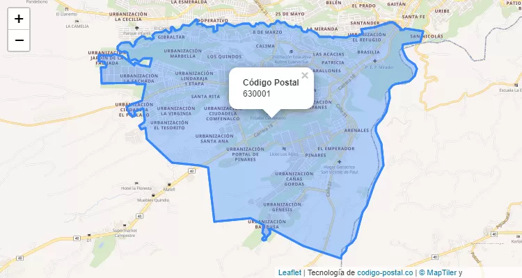 ZIP Code Locality Brasilia, Armenia