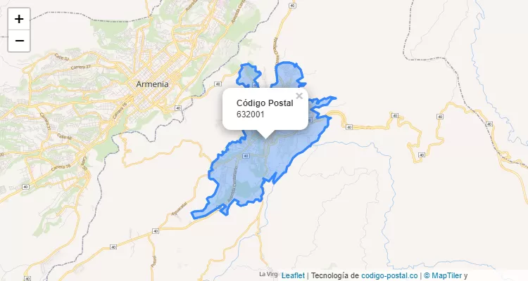 CEP Bairro Alto El Río, Calarca