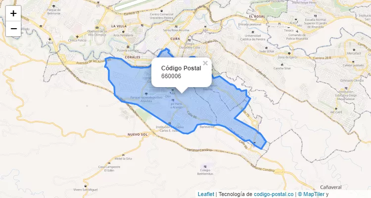 CEP Bairro Campo Alegre, Pereira