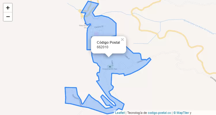 662010 ZIP Code in Colombia