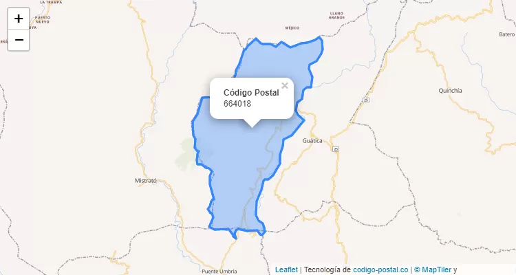 664018 ZIP Code in Colombia