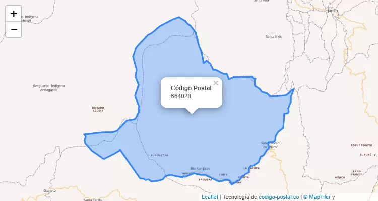 664028 ZIP Code in Colombia