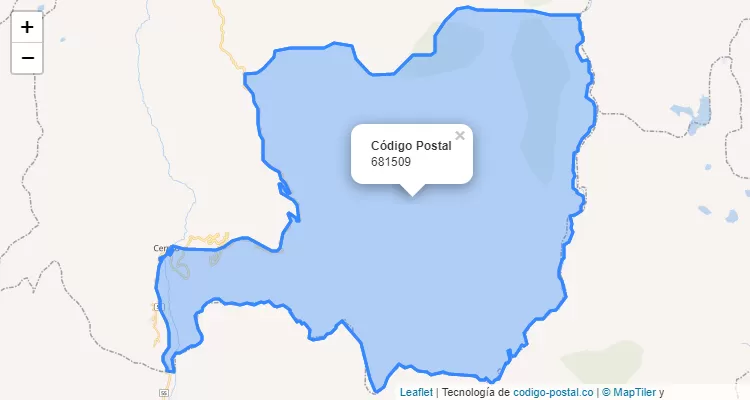 681509 ZIP Code in Colombia