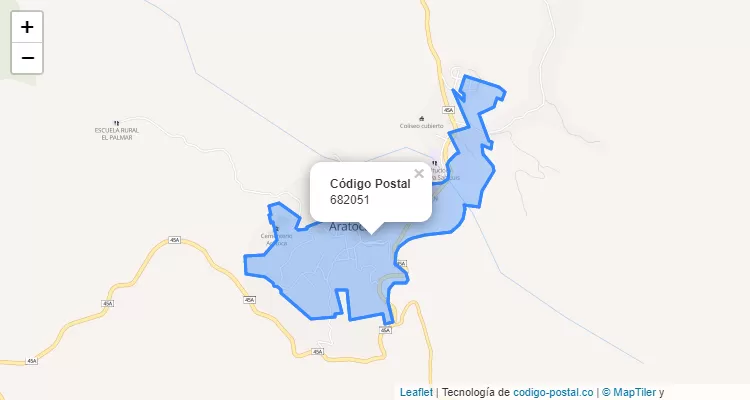 Código Postal 682051 en Colombia