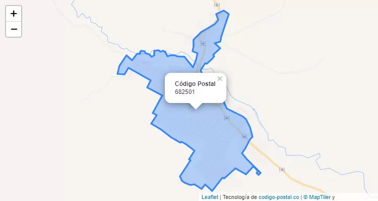Código Postal 682501 en Colombia